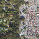 Image for article titled Drone images show the “architecture of apartheid” in Cape Town is still firmly in place